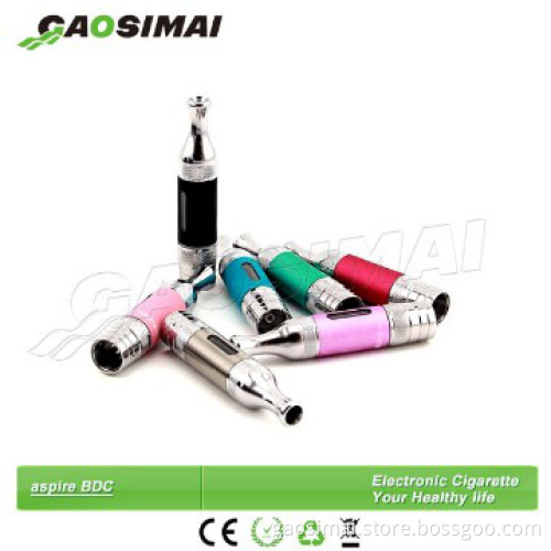 Hot sell Aspire BDC clearomizer ET-S BDC glass version bdc atomizer